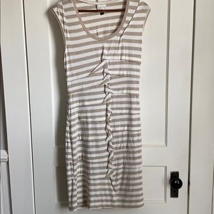 Nicole Miller Stripe Knee Length Dress